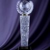 Circle Shape Crystal-C014