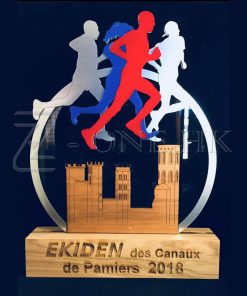 跑步獎盃設計-D005
