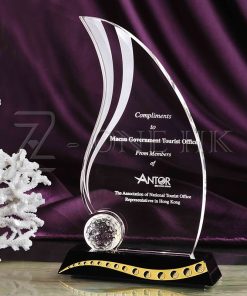 體育獎水晶-SA004
